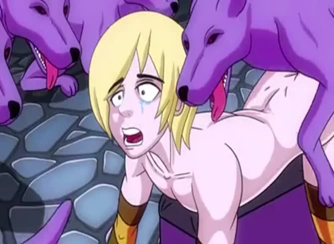 Video :Gay got gangbanged by a group of dogs in beastiality xxx
